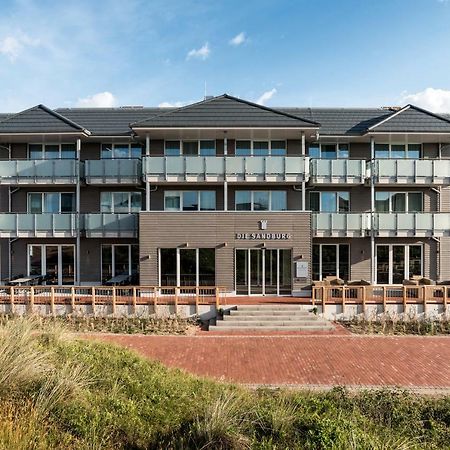 Die Sandburg Langeoog Buitenkant foto