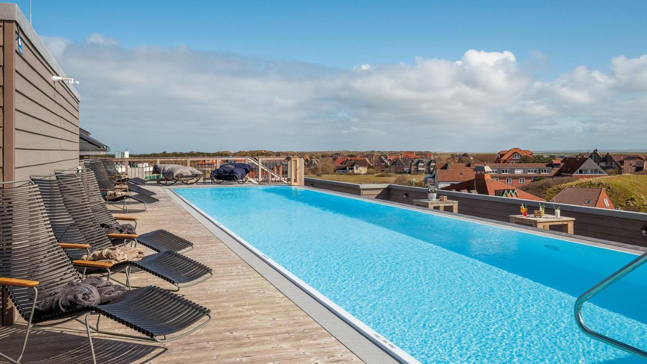 Die Sandburg Langeoog Buitenkant foto